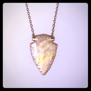 New Golden Arrowhead Pendant